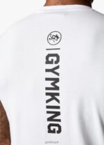 Gym King Aventus Tee White Men Clothing J2PFB10 - Image 9