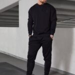 Gym King Aventus Tracksuit Black Men Clothing J2PFB238