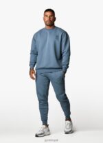 Gym King Aventus Tracksuit Storm Blue Men Clothing J2PFB237 - Image 13