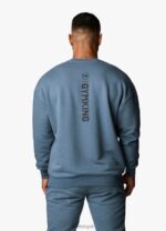 Gym King Aventus Tracksuit Storm Blue Men Clothing J2PFB237 - Image 16