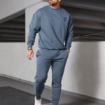 Gym King Aventus Tracksuit Storm Blue Men Clothing J2PFB237