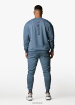 Gym King Aventus Tracksuit Storm Blue Men Clothing J2PFB237 - Image 7