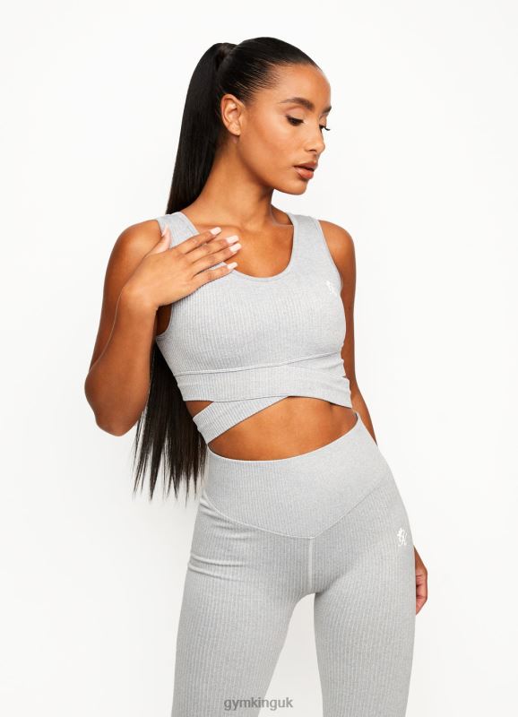 gym_king_balance_rib_bra_mid_grey_marl_women_clothing_j2pfb584.jpg Gym King Balance Rib Bra Mid Grey Marl Women Clothing J2PFB584 - Image 1
