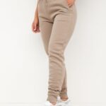 Gym King Basis Oversized Joggers Taupe Women Clothing J2PFB605