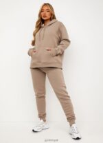 Gym King Basis Oversized Joggers Taupe Women Clothing J2PFB605 - Image 3