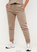 Gym King Basis Oversized Joggers Taupe Women Clothing J2PFB605 - Image 5