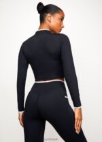 Gym King Bound Script Funnel Black/White Women Clothing J2PFB496 - Image 3