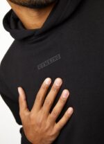 Gym King Box Logo Hood Black Men Clothing J2PFB217 - Image 8