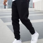 Gym King Box Logo Jogger Black Men Clothing J2PFB287