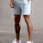 Gym King Box Logo Short Ashley Blue Men Clothing J2PFB95