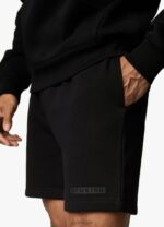 Gym King Box Logo Short Black Men Clothing J2PFB133 - Image 2