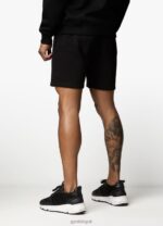 Gym King Box Logo Short Black Men Clothing J2PFB133 - Image 3