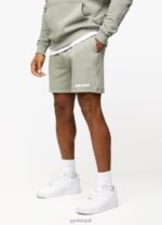 Gym King Box Logo Short Soft Khaki Men Clothing J2PFB96 - Image 3