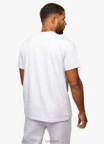 Gym King Box Logo Tee Light Grey Men Clothing J2PFB20 - Image 6