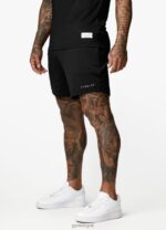 Gym King Brooklyn Mesh Short Black Men Clothing J2PFB136 - Image 2