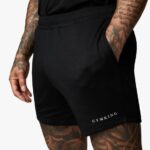 Gym King Brooklyn Mesh Short Black Men Clothing J2PFB136