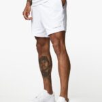 Gym King Brooklyn Mesh Short White Men Clothing J2PFB135