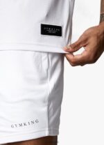 Gym King Brooklyn Mesh Short White Men Clothing J2PFB135 - Image 3