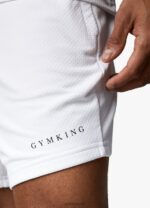 Gym King Brooklyn Mesh Short White Men Clothing J2PFB135 - Image 4