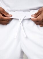 Gym King Brooklyn Mesh Short White Men Clothing J2PFB135 - Image 5