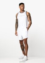 Gym King Brooklyn Mesh Short White Men Clothing J2PFB135 - Image 6