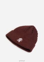 Gym King Colt Beanie Chocolate Unisex Accessories J2PFB649 - Image 4