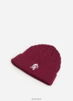 Gym King Colt Beanie Plum Unisex Accessories J2PFB648 - Image 4