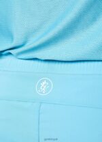 Gym King Contrast Flex 6'' Short Aqua/Blue Men Clothing J2PFB90 - Image 7