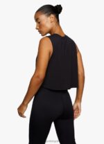 Gym King Crop Vest Black Women Clothing J2PFB544 - Image 2