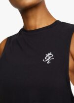 Gym King Crop Vest Black Women Clothing J2PFB544 - Image 4