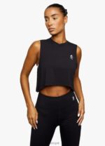 Gym King Crop Vest Black Women Clothing J2PFB544 - Image 6