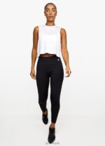 Gym King Crop Vest Bright White Women Clothing J2PFB541 - Image 6