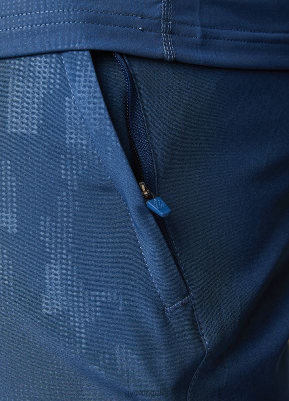 Gym King Debossed Camo Short 5'' Moonlight Blue Men Clothing J2PFB106 - Image 8