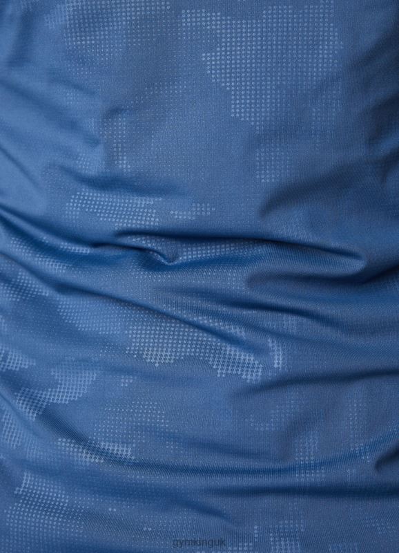 Gym King Debossed Camo SS Tee Moonlight Blue Men Clothing J2PFB30 - Image 7