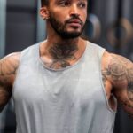 Gym King Debossed Camo Vest Cloudy Grey Men Clothing J2PFB171