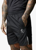 Gym King Debossed Energy Short - 6'' Black AOP Men Clothing J2PFB89 - Image 4