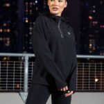 Gym King Deflect Overhead Jacket Black Women Clothing J2PFB558