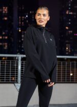 Gym King Deflect Overhead Jacket Black Women Clothing J2PFB558