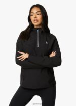 Gym King Deflect Overhead Jacket Black Women Clothing J2PFB558 - Image 4