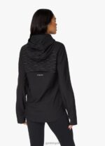 Gym King Deflect Overhead Jacket Black Women Clothing J2PFB558 - Image 7