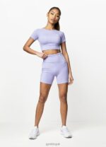 Gym King Dominate 5 Inch Short Lilac Orchid Women Clothing J2PFB512 - Image 5