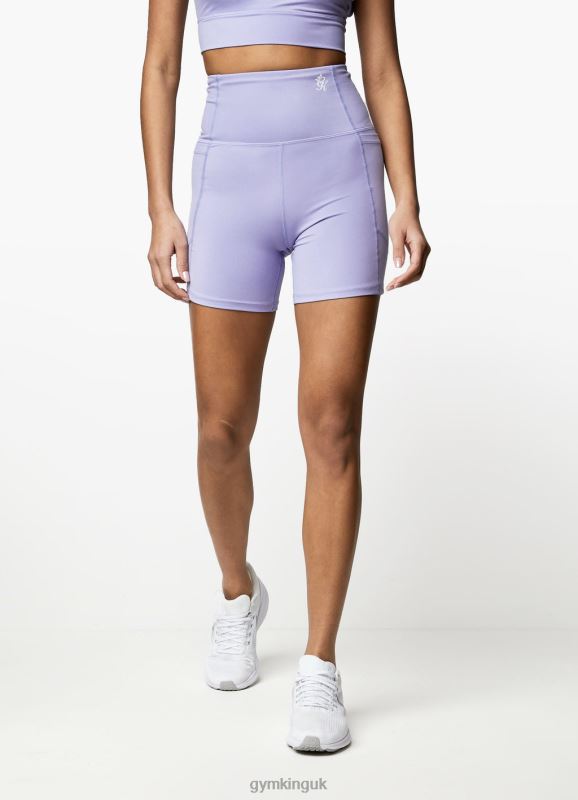 Gym King Dominate 5 Inch Short Lilac Orchid Women Clothing J2PFB512 - Image 1