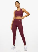 Gym King Dominate Bra Red Wine Women Clothing J2PFB559 - Image 6
