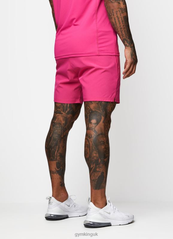 Gym King Energy 6'' Short Magenta Pink Men Clothing J2PFB134 - Image 2