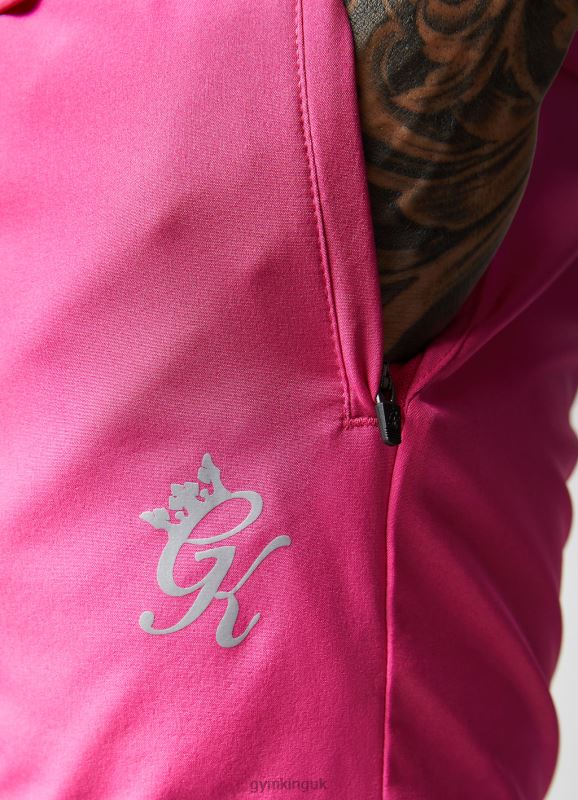 Gym King Energy 6'' Short Magenta Pink Men Clothing J2PFB134 - Image 5