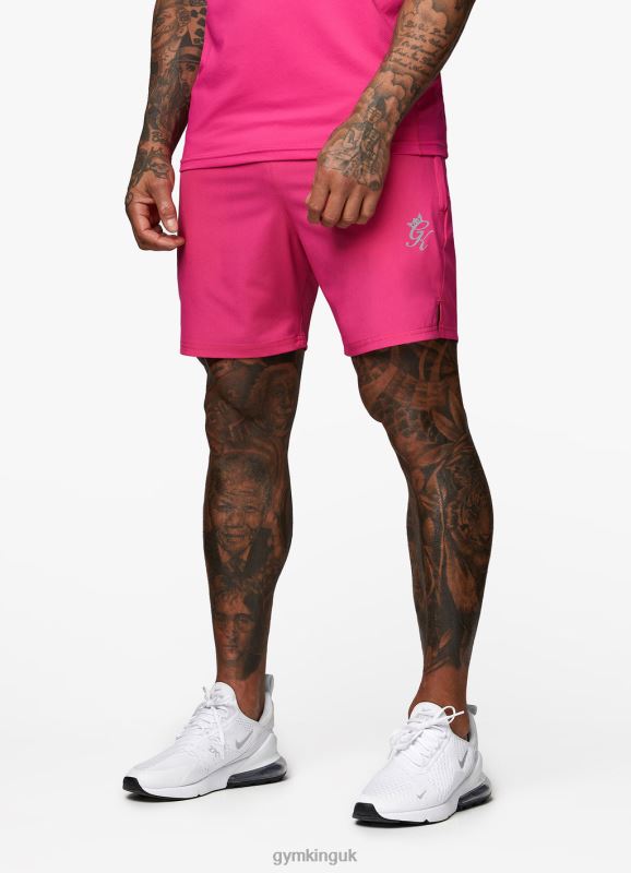 Gym King Energy 6'' Short Magenta Pink Men Clothing J2PFB134 - Image 1