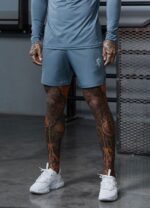 Gym King Energy Short Petrol Blue Men Clothing J2PFB144 - Image 4