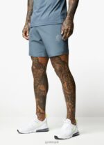 Gym King Energy Short Petrol Blue Men Clothing J2PFB144 - Image 5