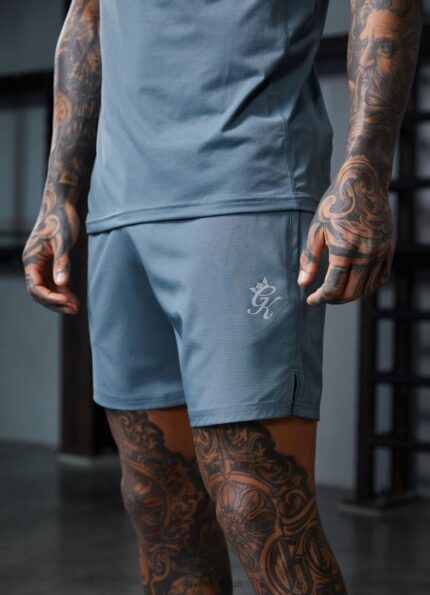 Gym King Energy Short Petrol Blue Men Clothing J2PFB144