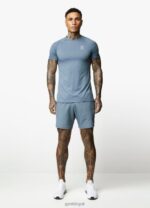 Gym King Energy Short Petrol Blue Men Clothing J2PFB144 - Image 7